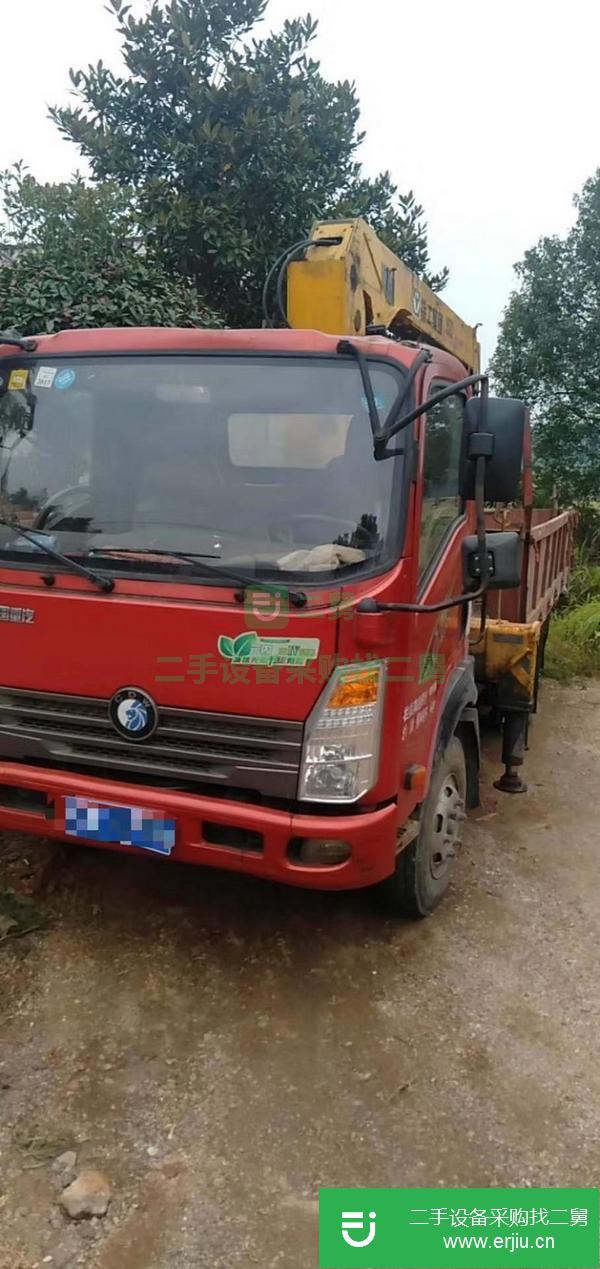 浙江出售二手5噸隨車吊