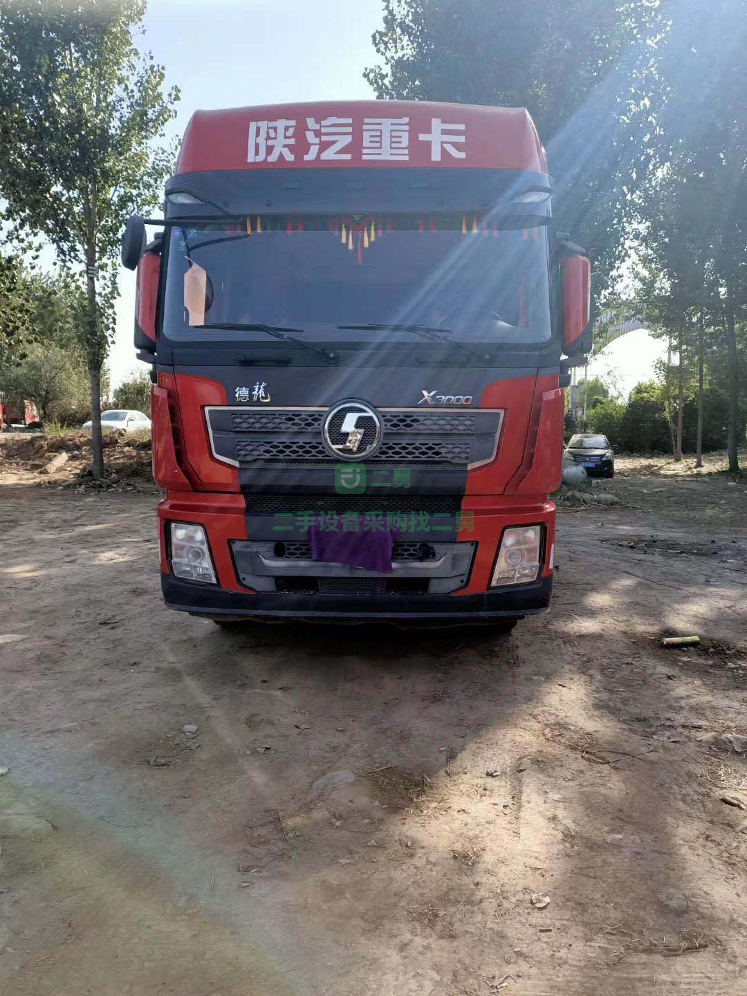 出售一臺兩年倆月全保險德龍X3000牽引車