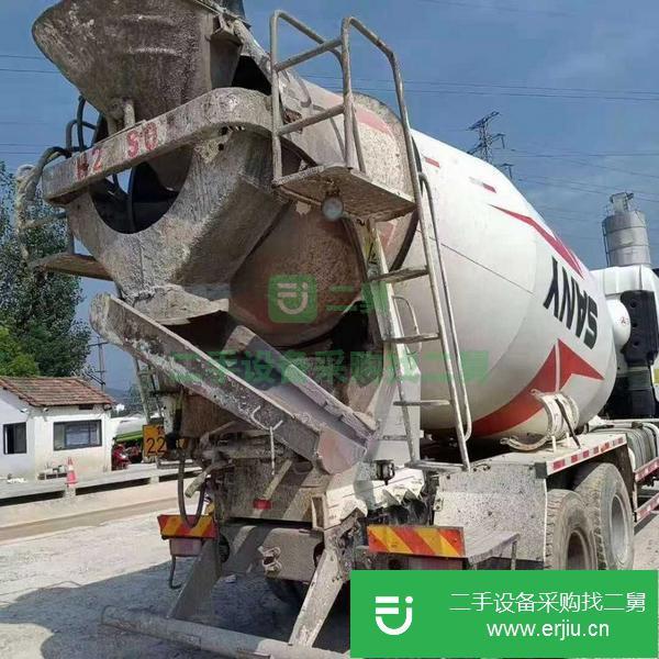 吉林出售二手12立方三一攪拌車