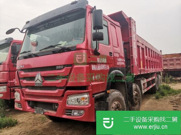 云南出售二手豪沃前四后八自卸車