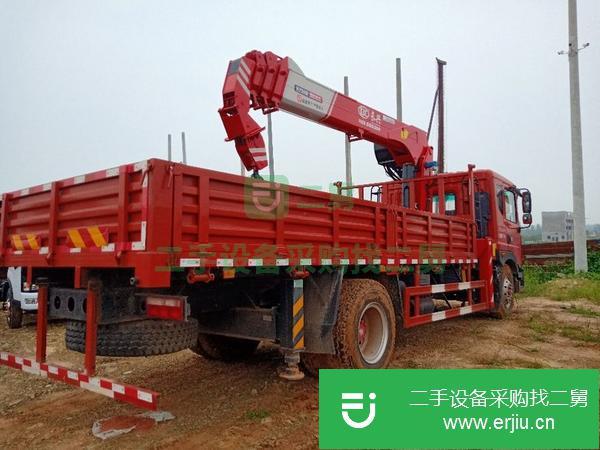 甘肅出售二手東風多利卡八噸隨車吊