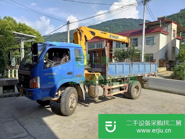 湖北出售二手徐工五噸帶自卸隨車吊
