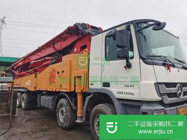 云南出售二手奔馳62米泵車