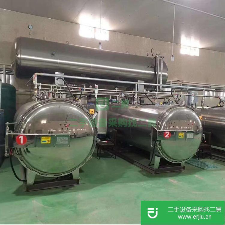 山東出售二手火腿腸滅菌鍋