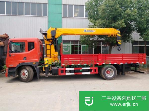 山西出售二手東風10噸隨車吊