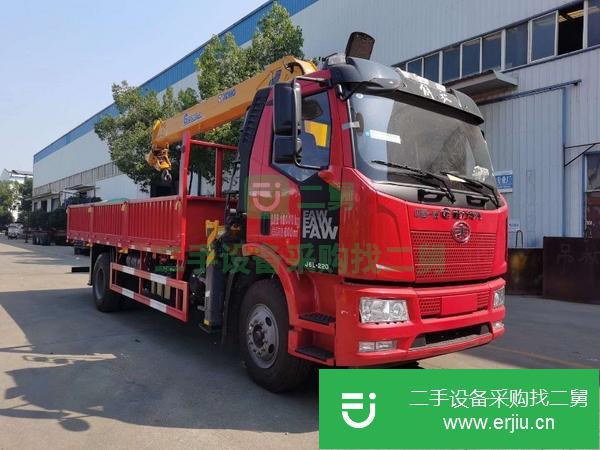 浙江出售二手8噸隨車吊