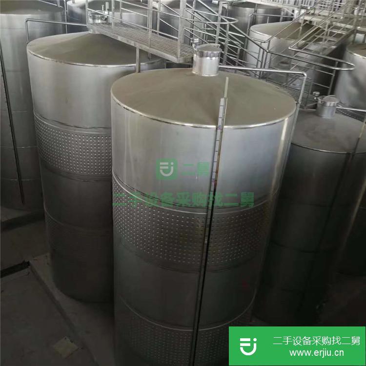 山東出售二手不銹鋼雙層攪拌罐