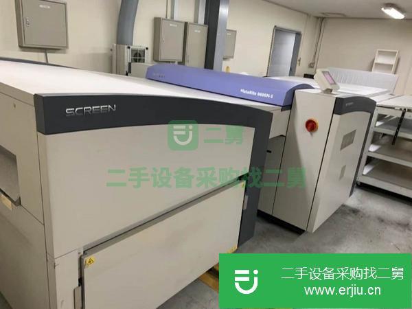 江蘇出售二手全自動型網屏8600S制版機