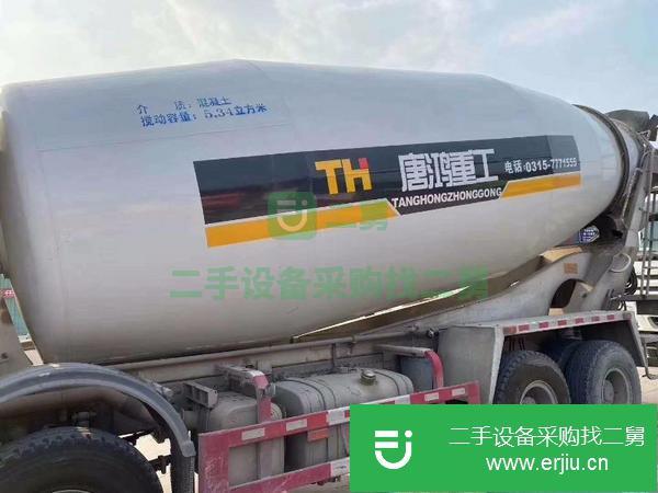 黑龍江出售二手國五豪沃大20攪拌車