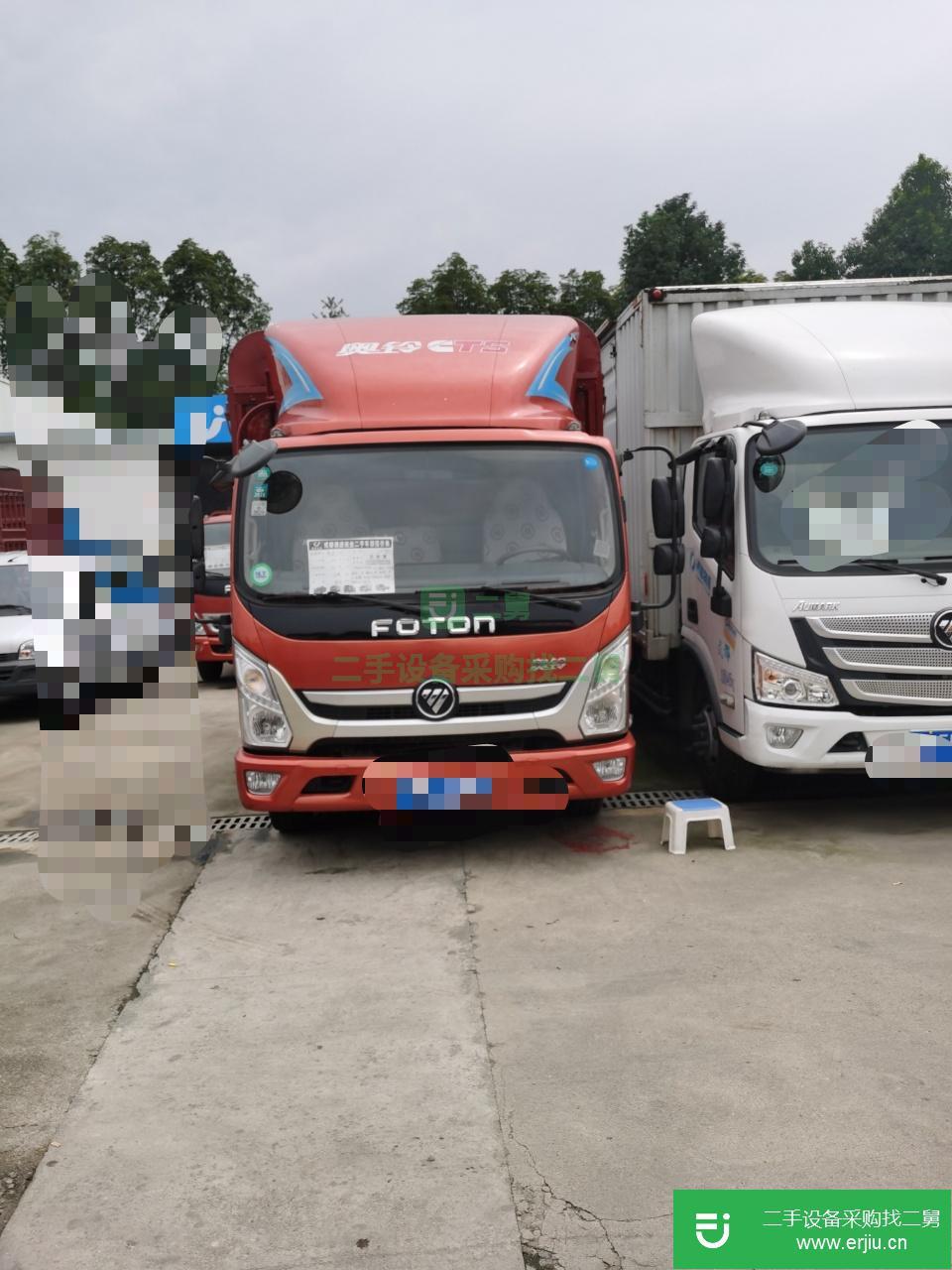 四川出售二手福田奧鈴載貨車