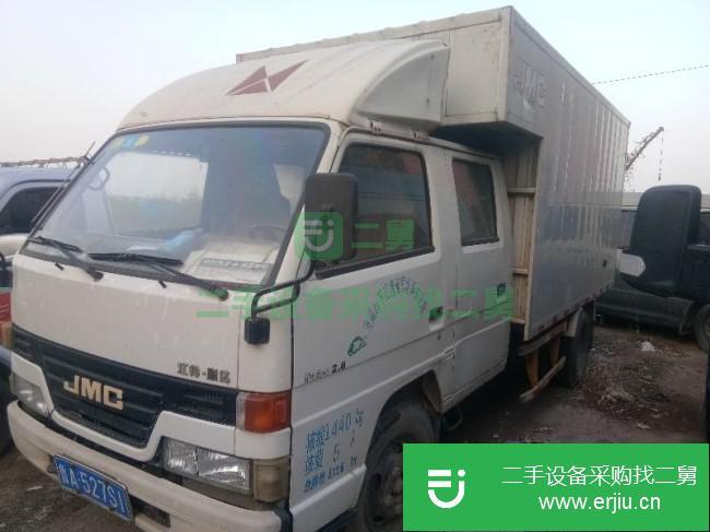 山東出售二手江鈴順達廂式貨車