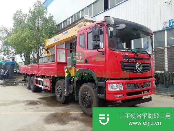 黑龍江出售二手國五東風(fēng)10噸隨車吊