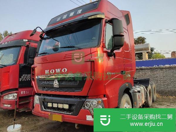 河北出售二手豪沃T7H牽引車