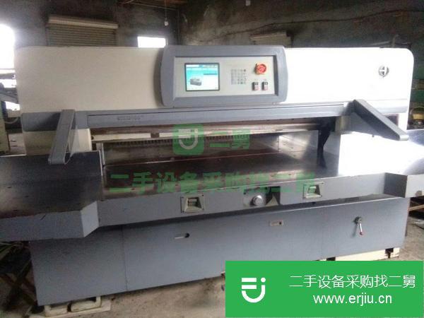 山東出售二手液壓程控切紙機(jī)