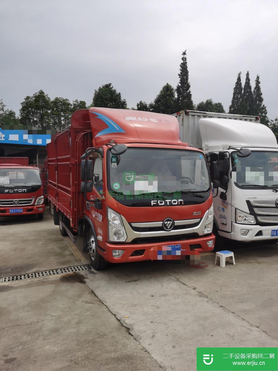 四川出售二手福田奧鈴載貨車