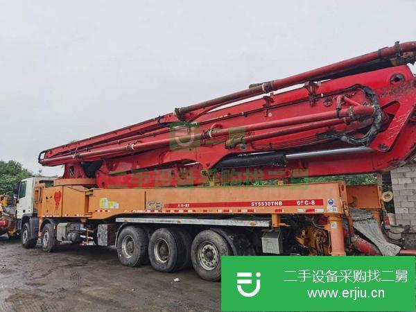 云南出售二手奔馳62米泵車