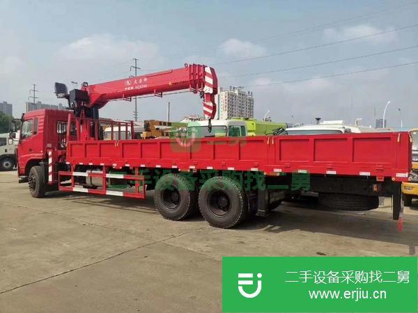 湖北出售二手徐工12噸隨車吊