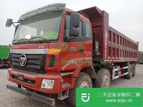 山東出售二手歐曼自卸車國五