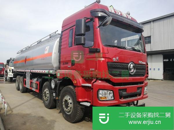 山西出售二手陜汽德龍前四后八油罐車
