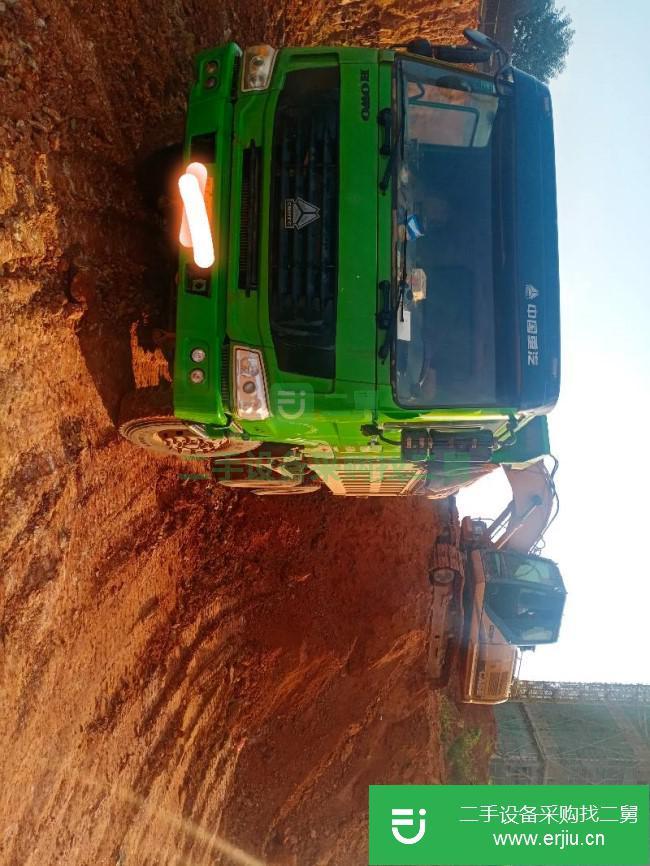 湖北出售二手中國重汽后八輪自卸車