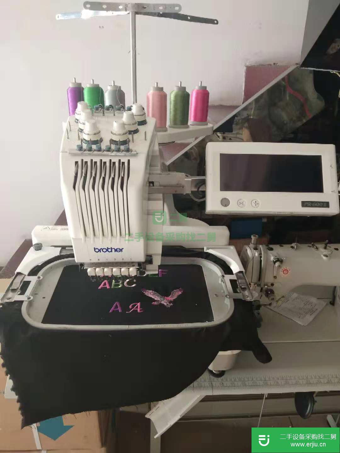 浙江出售二手兄弟單頭繡花機