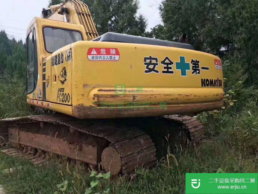 河北出售二手小松PC200-6挖掘機