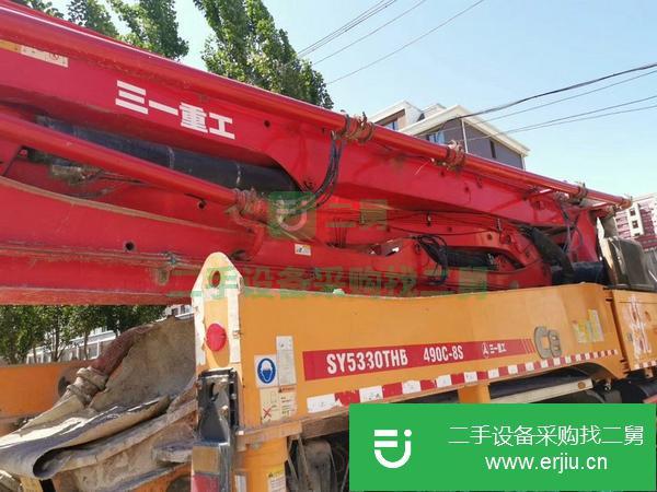 北京出售二手奔馳49米泵車