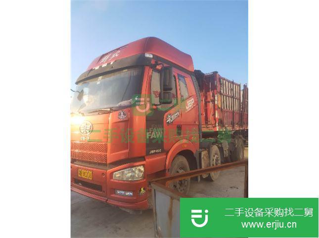 內蒙古出售二手一汽解放J6P半掛車