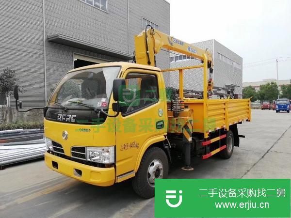 青海出售二手東風多利卡3.2噸隨車吊