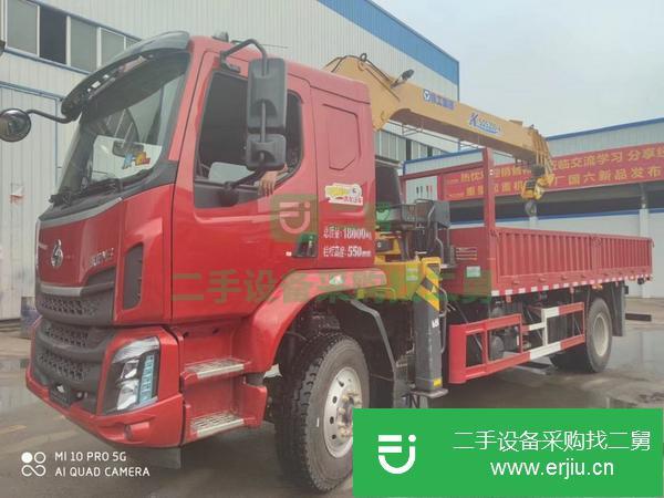 廣西出售二手東風(fēng)8噸隨車吊