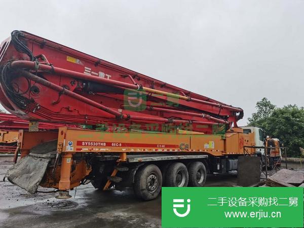 云南出售二手奔馳62米泵車