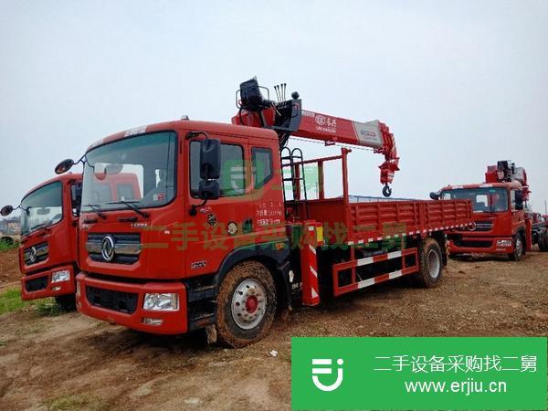 甘肅出售二手東風多利卡八噸隨車吊