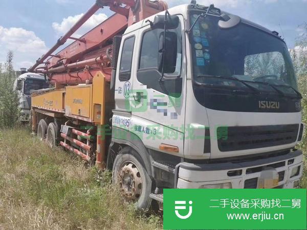 河北出售二手五十鈴37米泵車