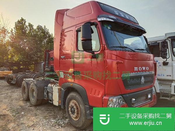 河北出售二手豪沃T7H牽引車