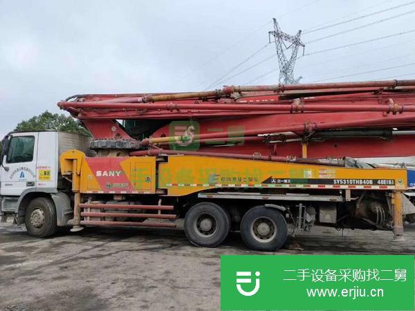 湖南出售二手三一六節(jié)臂48米泵車