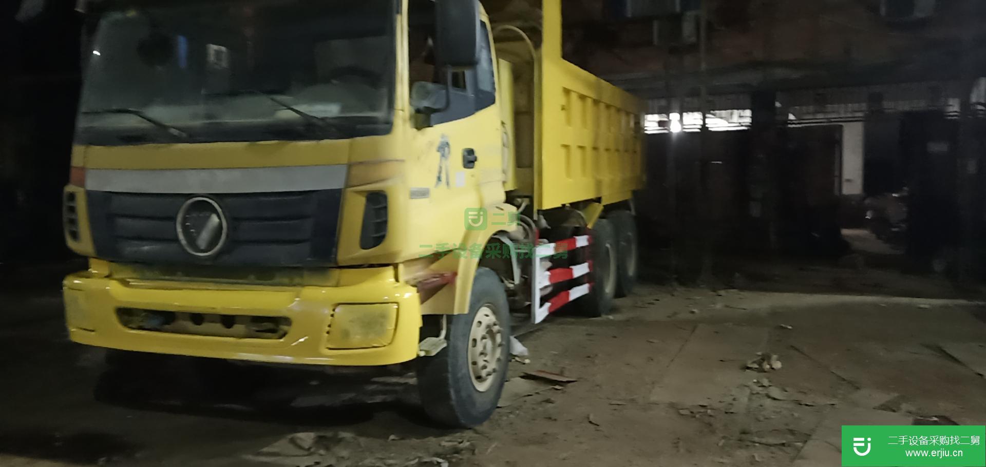 福建出售二手福田歐曼310馬力自卸車