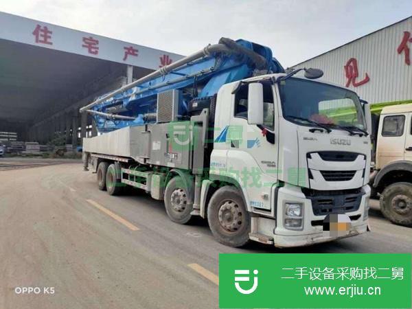 河北出售二手國五56米泵車