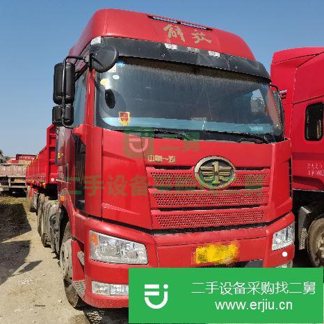 江西出售二手一汽解放J6P平板車