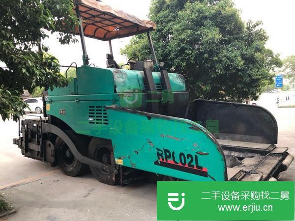 江蘇出售二手徐工602L輪胎攤鋪機(jī)