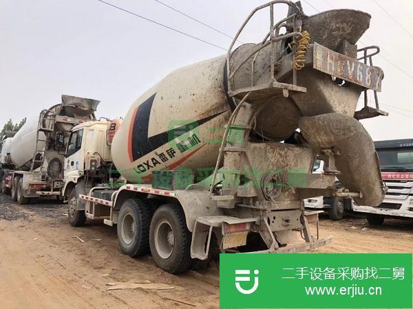 江蘇出售二手歐曼10方國四攪拌車