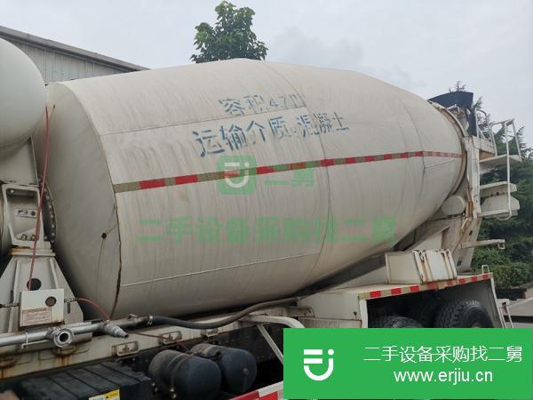 四川出售二手陜汽德龍大16方攪拌車