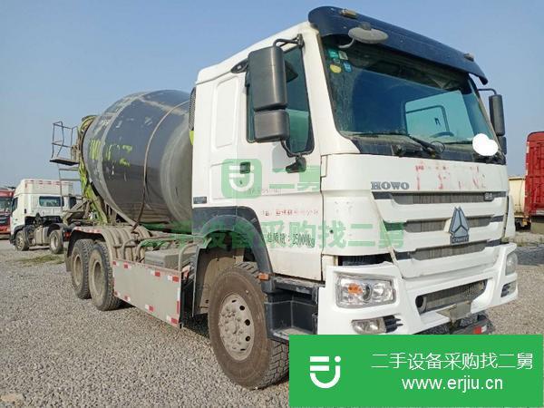 山東出售二手豪沃攪拌車