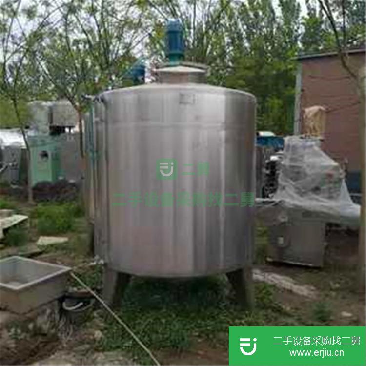 山東出售二手不銹鋼2000L儲罐
