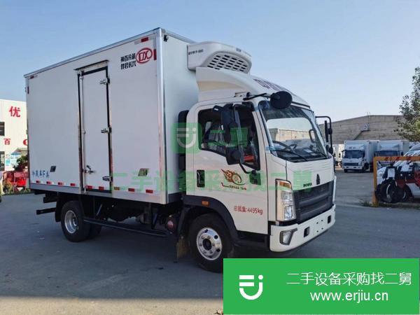 安微出售二手重汽豪沃4.2米冷藏車
