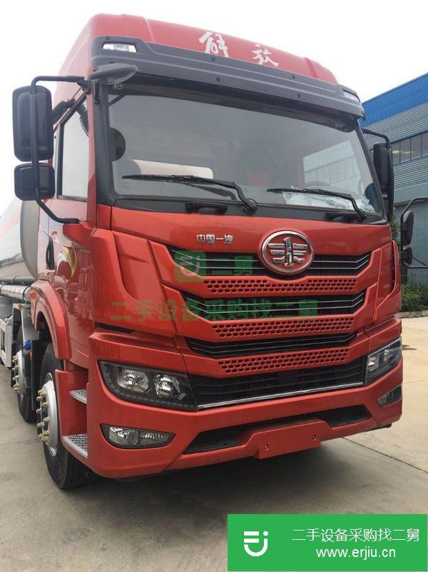 陜西出售二手解放20噸柴油油罐車(chē)