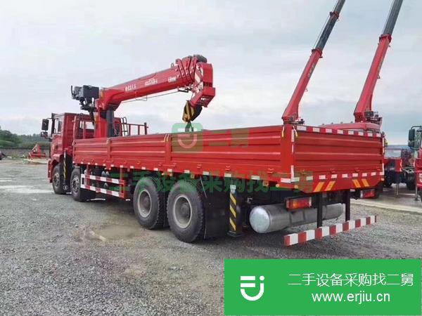 廣西出售二手東風(fēng)10噸隨車吊