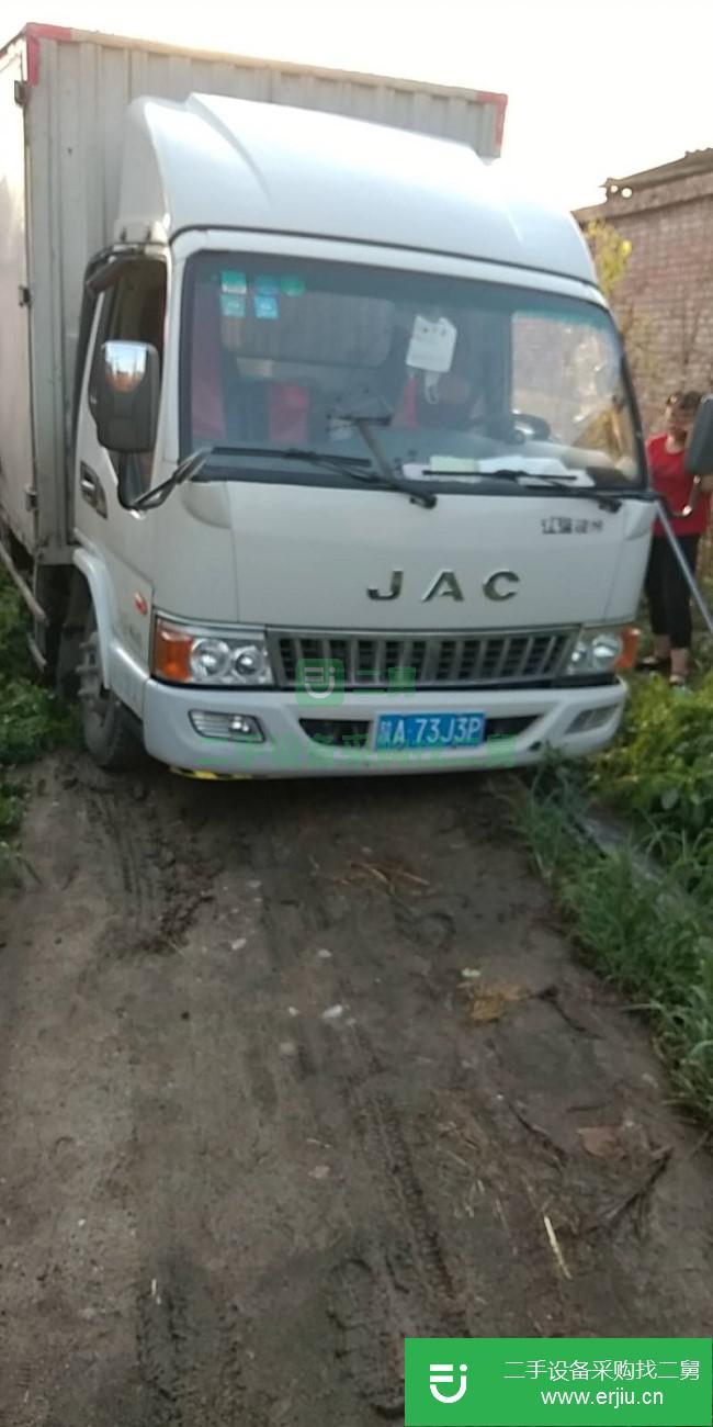陜西出售二手江淮駿鈴廂式貨車