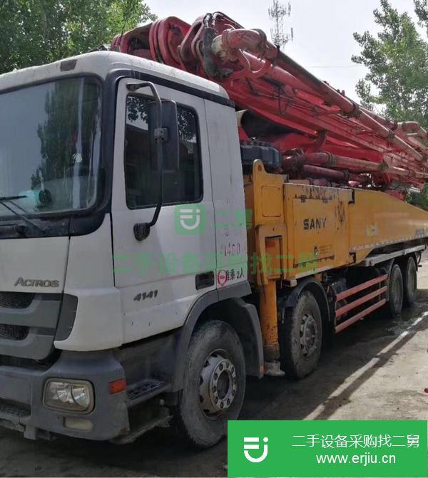 湖南出售二手奔馳56米泵車