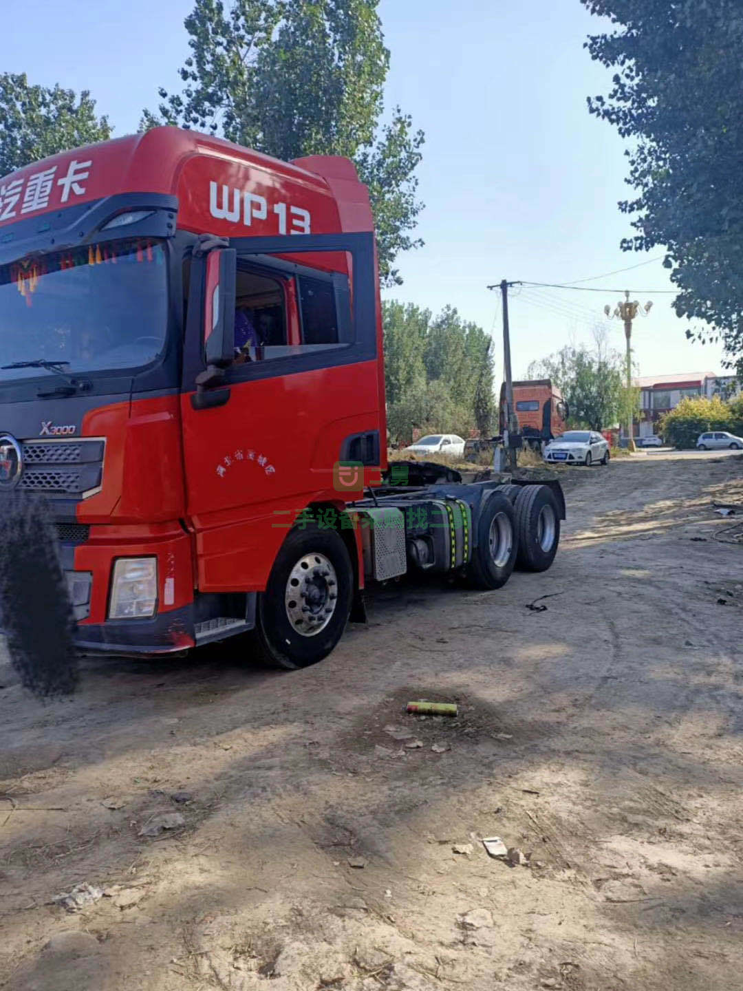 出售一臺兩年倆月全保險德龍X3000牽引車