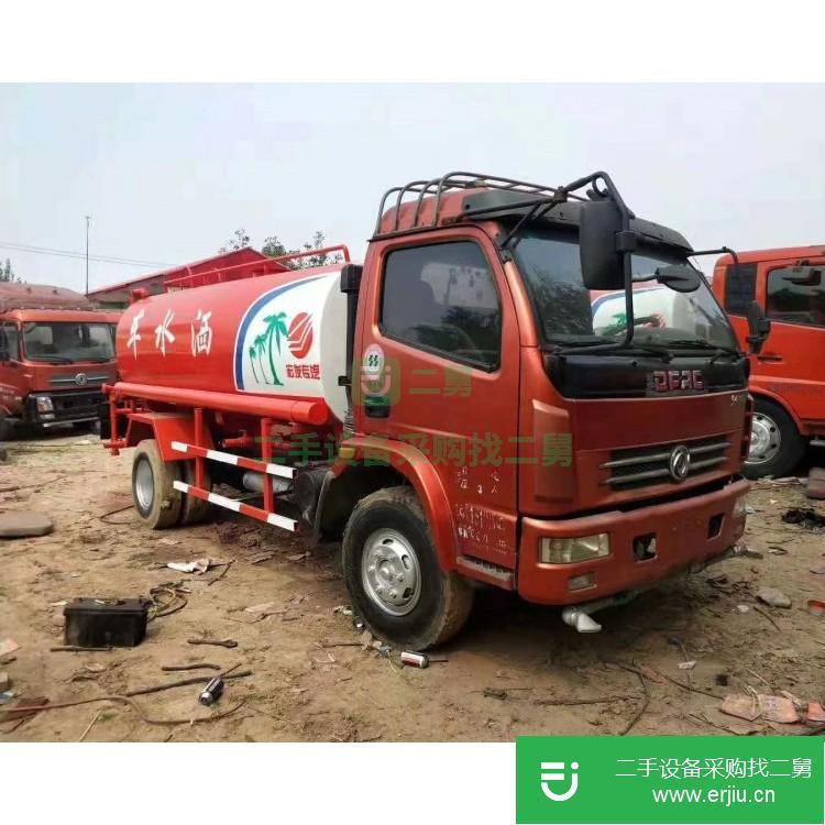 河北出售二手解放十噸灑水車